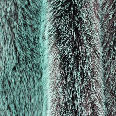 wholesale of polyester long hair faux fur     